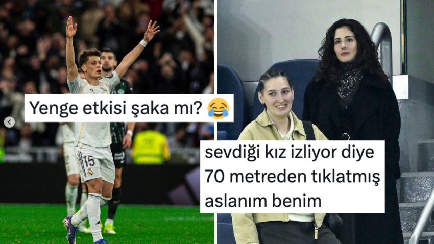 Arda Güler’in Efsane Golünü Tribünden İzleyen Kız Arkadaşı Duru Nayman’a Yorum Yağdı