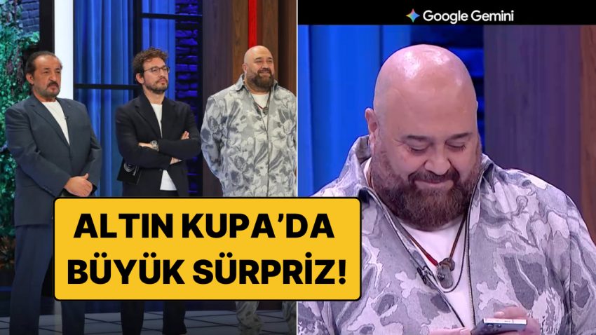 Artık Yapay Zeka da Dahil Olacak: MasterChef’te Format Değişti, Google Gemini Sürprizi Geldi!