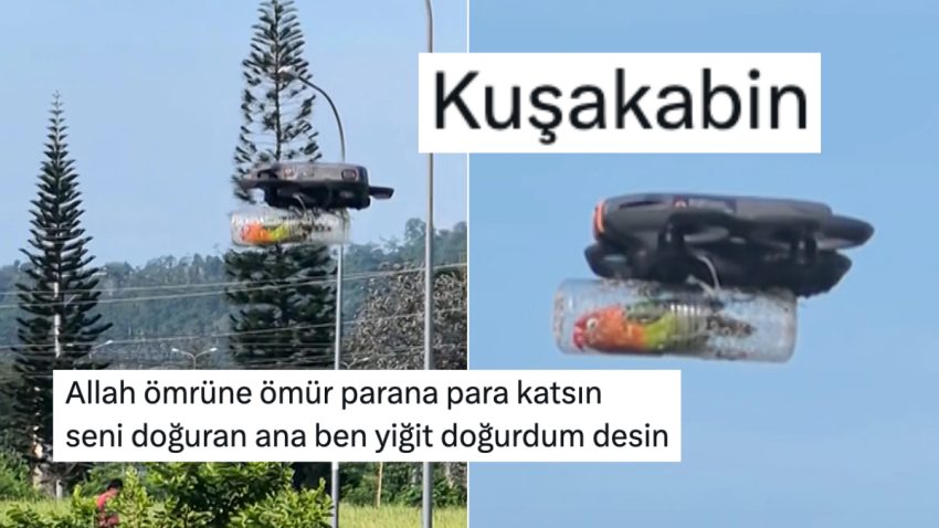 Bir Kuş Sahibi, Uçamayan Kuşu İçin “Kabinli” Drone Yaptı!