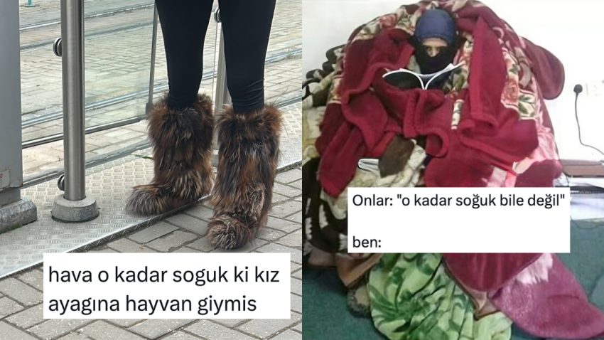 Birdenbire Soğuyan Havaları Kendine Nazaran Tanımlayan Goygoycular