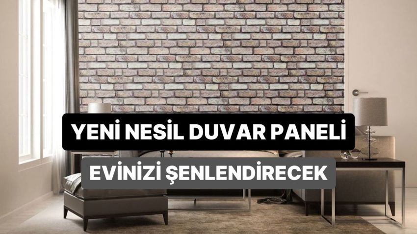 Boya Badana Sıkıntısını Rafa Kaldıran Yeni Jenerasyon Duvar Paneli Trendiyle Tanışın
