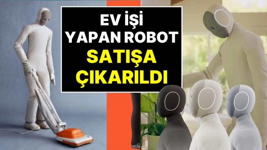Çamaşır Katlayan, Meskeni Temizleyen Robot Satışa Çıktı: İşte Karşınızda İnsansı Konut Robotu NEO