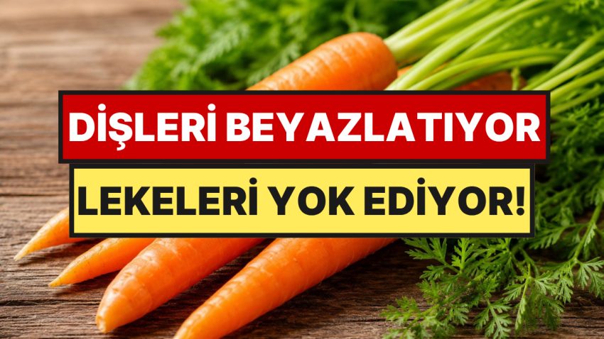 Diş Tabipleri Açıkladı: Dişleri Beyazlatmak İçin Bu İki Sebzeyi Çiğneyin