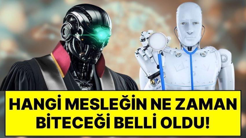 Doktor, Avukat, Öğretmen, Yazılımcı… Hiçbiri İnançta Değil: Yapay Zeka Hangi Mesleği Ne Vakit Bitirecek?