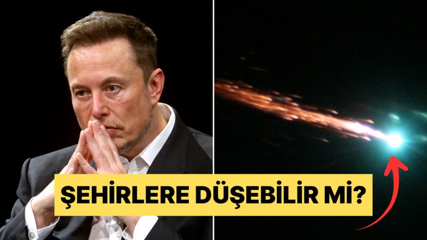 Elon Musk’ın Starlink Uyduları Gökyüzünden Dünyaya Yağmur Damlası Üzere Düşüyor!