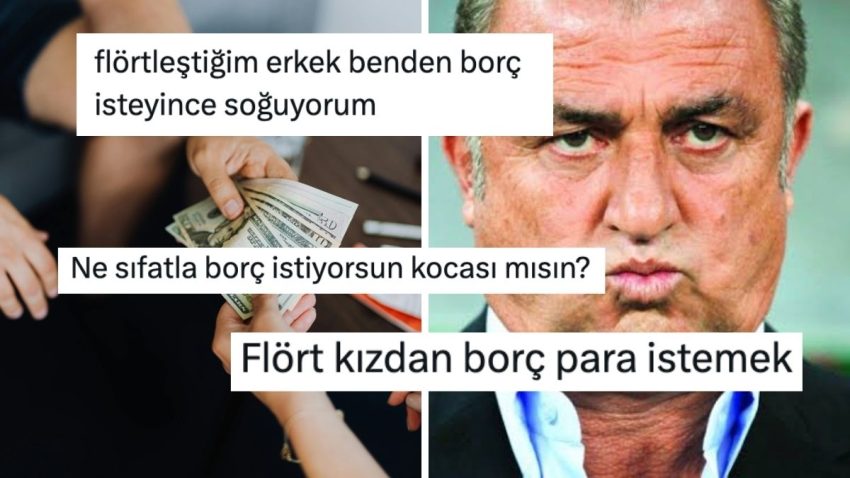 Flörtünden Borç İsteyen Erkek Konusu X’te Goygoy Materyali Oldu