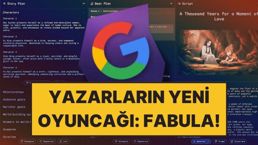 Google’dan Müellifler İçin Yeni Araç! Fabula Nedir, Ne İşe Yarıyor?