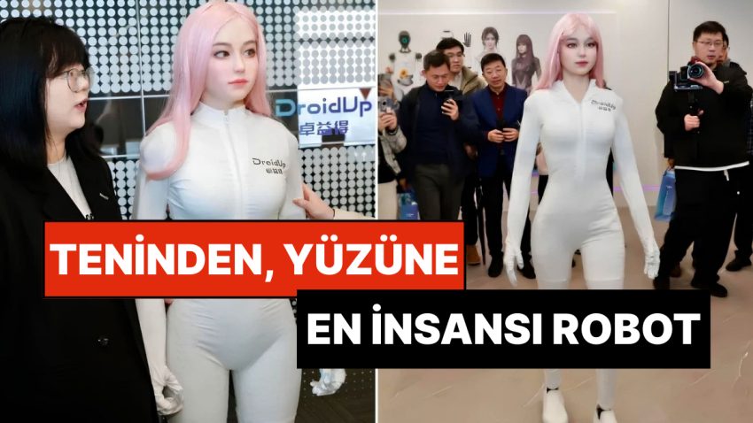 Göz Kırpabiliyor, Gülümsüyor: Çin Dünyanın Birinci Biyometrik Yapay Zeka Robotunu Üretti