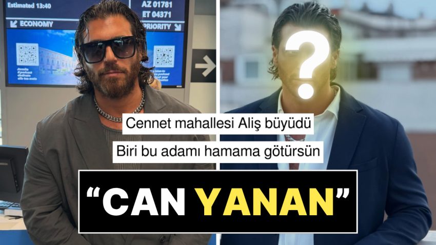 Güneşte Fazla Kararan ‘Kirli Sakallı’ Can Yaman Lisanlara Kötü Düştü!