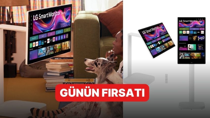 Günün Fırsatı: Meskenin Her Köşesine Taşıyabileceğiniz Taşınabilir Akıllı Ekran İndirimde!