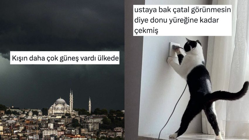 Havaların Dengesizliğinden Önlemini Alanlara Son 24 Saatin Viral Tweetleri