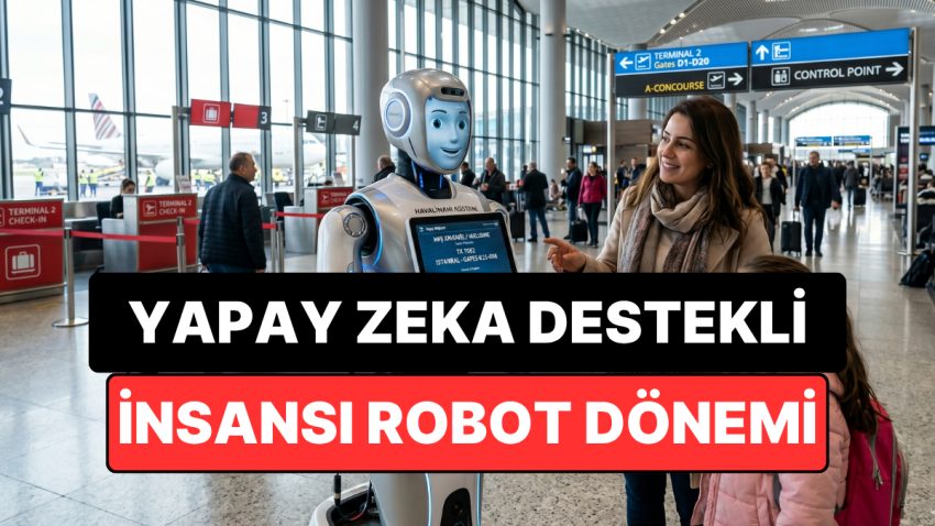 Havalimanlarında İnsansı Robot Devri Başlıyor