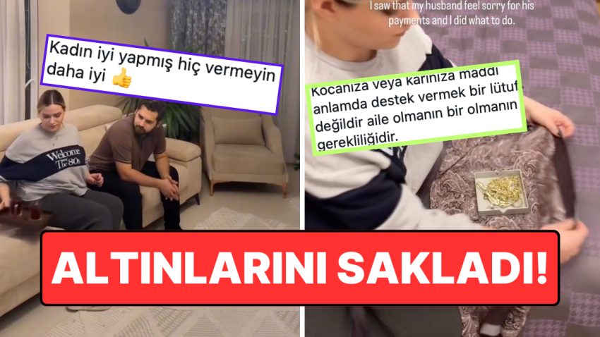 Her Şey Ortak mı? Bir Kullanıcı Paylaştığı Görüntüyle “Eş İçin Altın Bozdurulur mu?” Tartışmasını Ateşledi