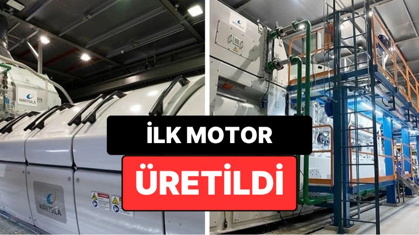Hidrojenle Çalışan Dev Motor Birinci Kere Elektrik Verdi