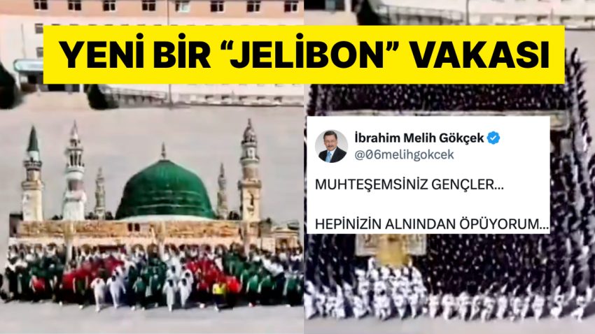 İkinci Jelibon Vakası! Melih Gökçek Yapay Zeka Görüntüsünü Gerçek Sandı