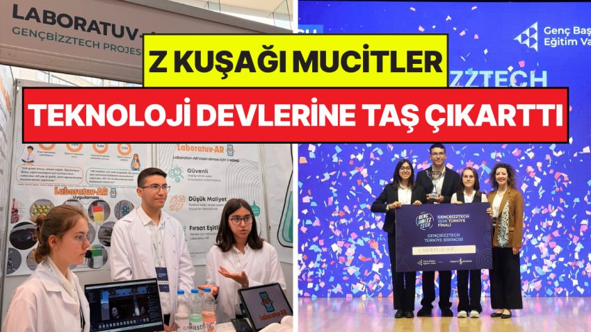 Liseliler Teknoloji Devlerine Taş Çıkarttı: GençBizzTech 2026’yı Kazanan Z Jenerasyonu Mucitler
