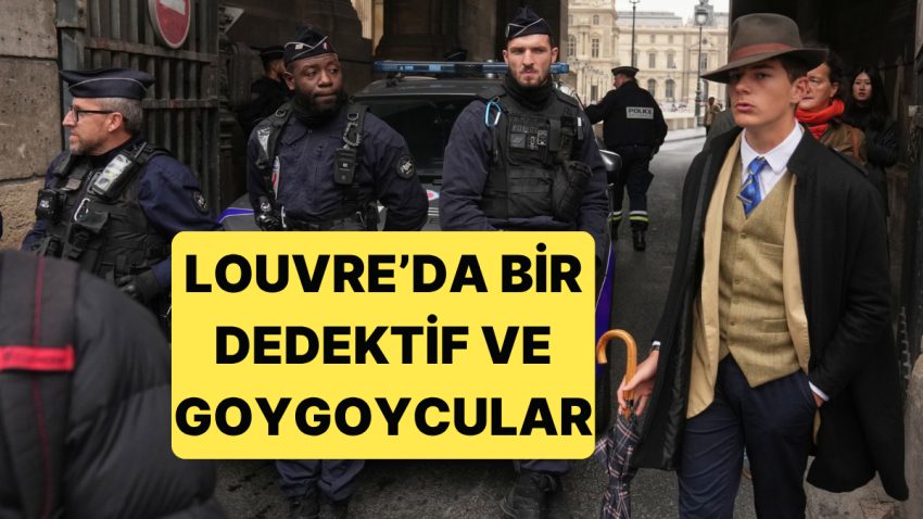 Louvre Müzesi Soygununun Akabinde “Dedektif” Görünümlü Genç Adamın Fotoğrafı Olay Oldu