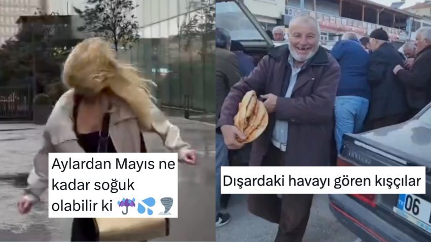 Mayıs Ayına Girmemize Karşın Havaların Isınmamasını Lisanına Dolayan Bireyler