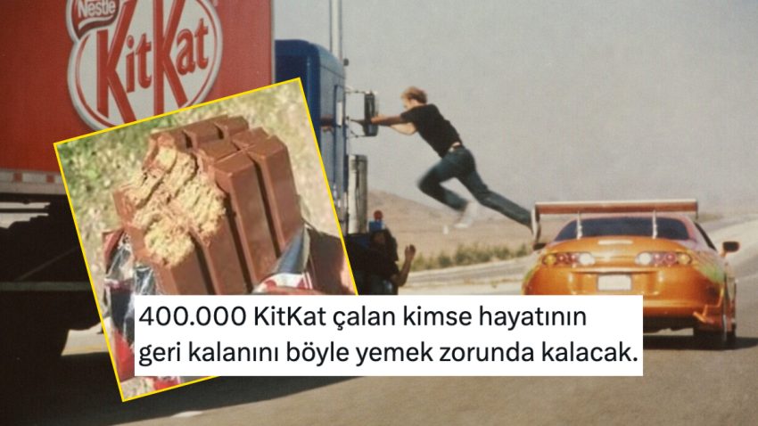 Nestle 12 Ton KitKat Çikolatası Hırsızlığını X’te Paylaşınca Dünyada Gündem Oldu