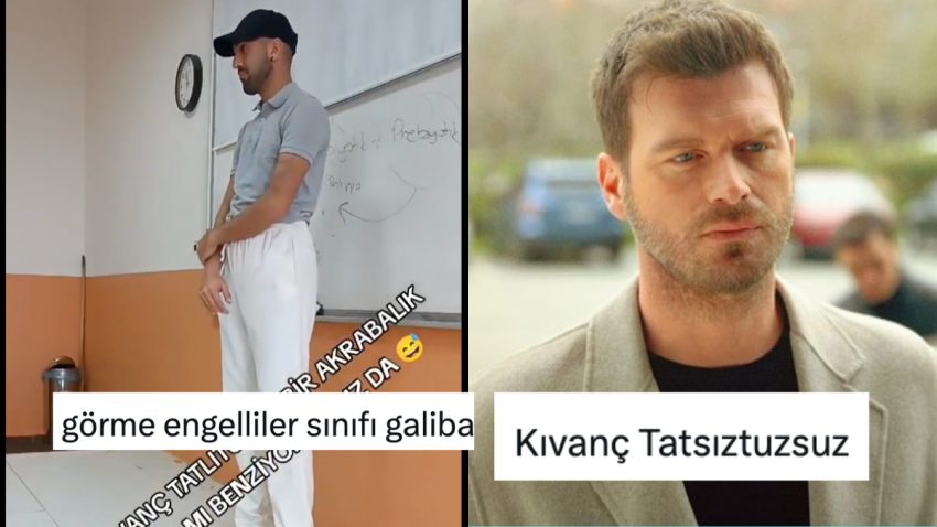 Öğrencileri Tarafından Kıvanç Tatlıtuğ’a Benzetilen Öğretmen Goygoycuların Gazabına Uğradı