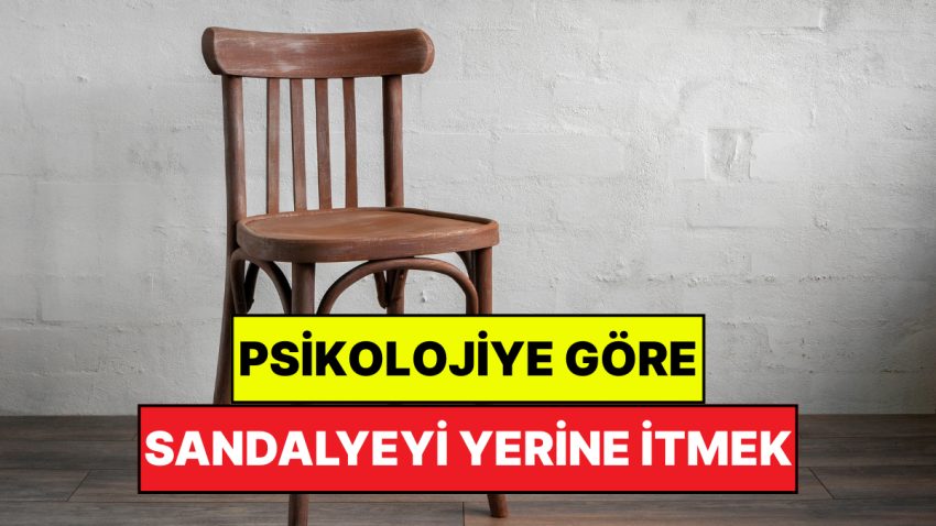 Psikolojiye Nazaran Masadan Kalkarken Sandalyeyi Yerine İtmek Ne Manaya Geliyor?