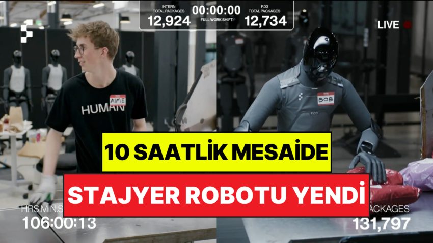 “Robotlar İşimizi Elimizden Alacak mı?” Sorusuna Cevap Geldi: Stajyer, Robotla Yarıştı
