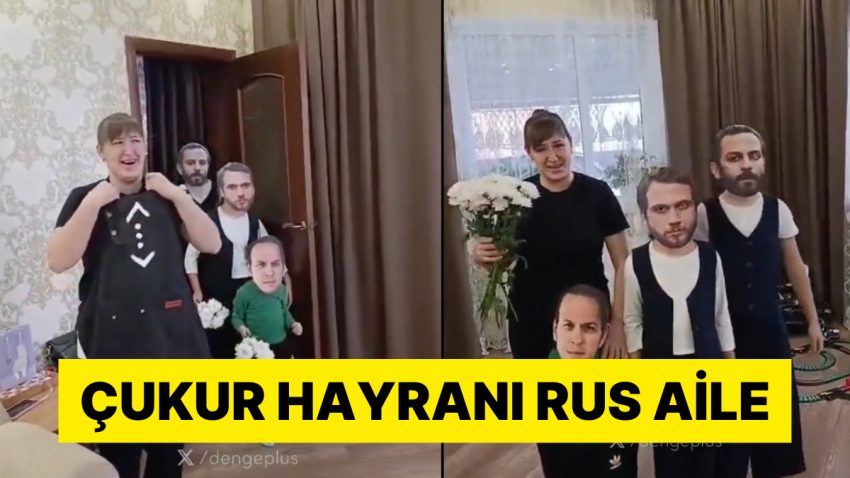 Rusya’da Çukur Hayranı Annelerine Sürpriz Yapan Çocuklar Viral Oldu