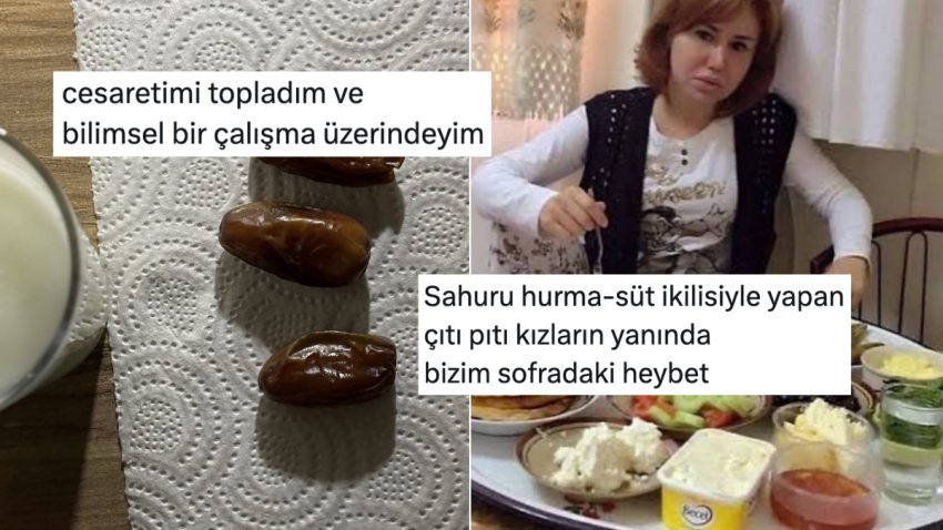 Sahurda Yeni Trend ‘Hurma ve Süt’ Sahiden İşe Yarıyor mu?