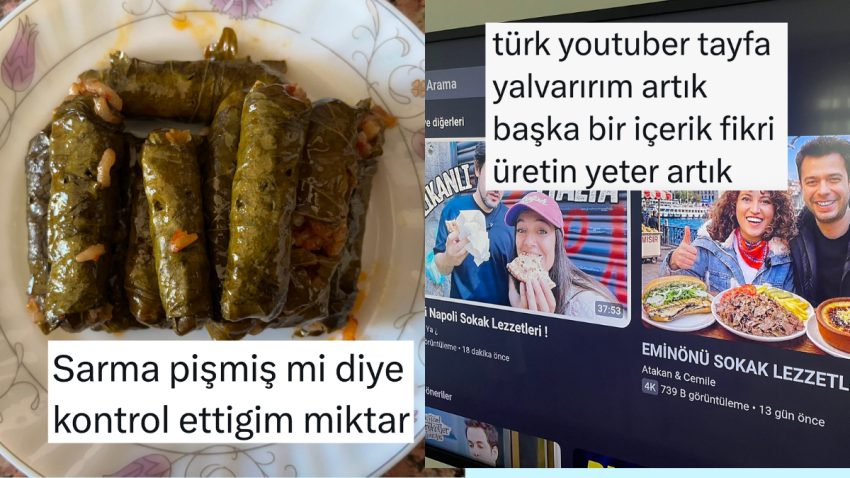 Sarma Denetim Ölçüsünden YouTuber Klişelerine Son 24 Saatin Viral Tweetleri
