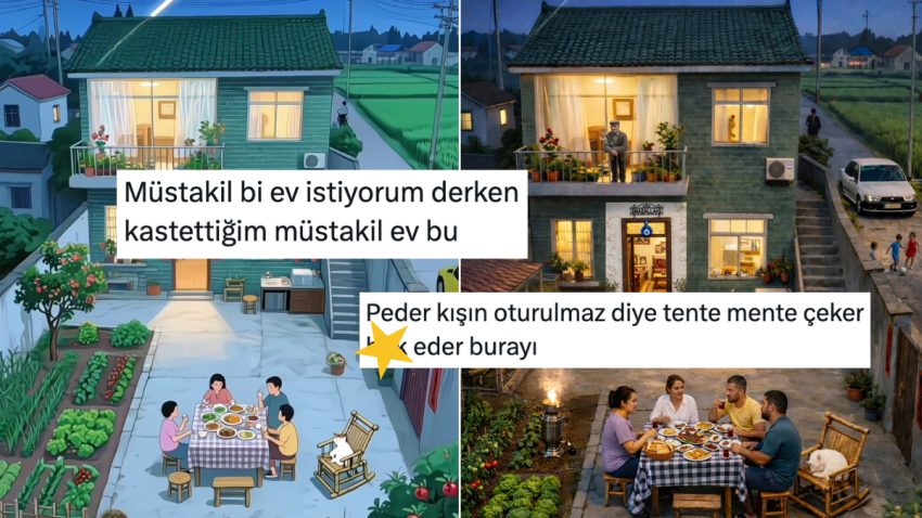 Sımsıcak Bir Müstakil Konut Görseli Toplumsal Medyada Viral Oldu