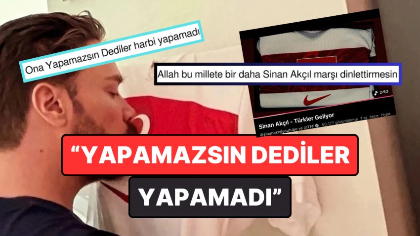 Sinan Akçıl’ın Ulusal Grup Marşı Toplumsal Medyada Tenkit Oklarının Gayesi Oldu