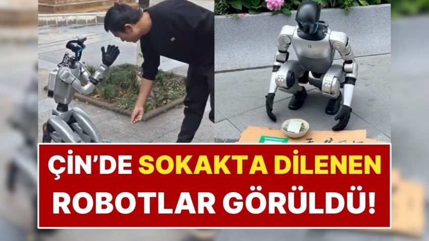 Sokakta Dilenen Robotlar Görüldü! Yapay Zeka Bu Defa Kaldırıma İndi