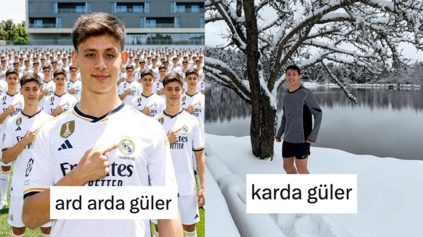 Soyadlara Yapılan Söz Latifesi Akımından Arda Güler de Nasibini Aldı