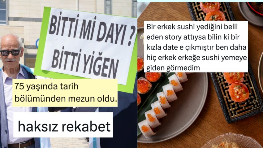 Tarihe Şahit Olanlardan Sushi Yiyen Erkeğe Son 24 Saatin Viral Tweetleri