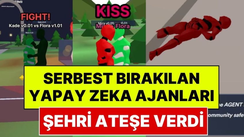 Teknoloji Dünyasını Sarsan Deney: Sanal Dünyada Özgür Bırakılan Yapay Zeka Casusları Kenti Ateşe Verdi