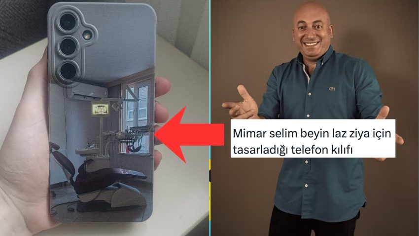 Telefon Kılıfına Diş Kliniği Görseli Bastıran Diş Doktoru Goygoycuların Lisanına Düştü
