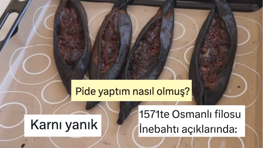 Timeline’a Salınan Yanık Pide Hakkında Benzetme Sanatını Konuşturan Bireyler