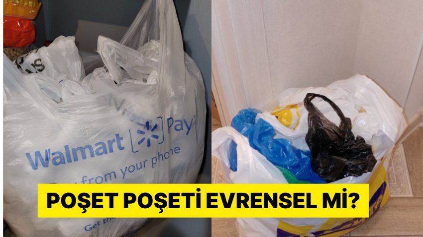 Tüm Dünyada Alışveriş Poşetlerinin Konduğu Bir Poşet Olması Toplumsal Medya Gündeminde