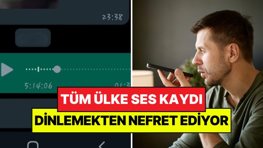 Tüm Ülke Sesli İletilerden Nefret Ediyor: İngilizler İçin Ses Kaydı Dinlemek Neden Büyük Keder?