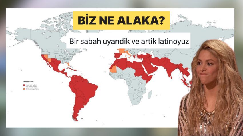 Türkiye’nin de Dahil Edildiği “Latin Kuşağı” Haritası Başları Karıştırdı