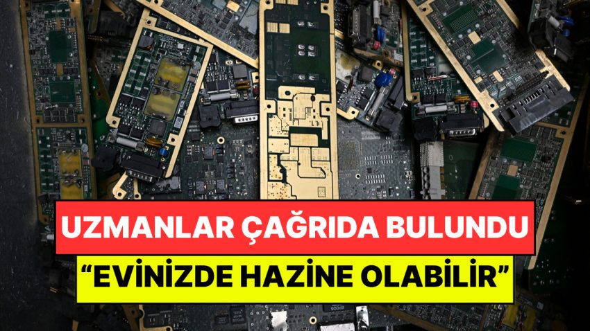 Uzmanlardan Eski Elektronik Aygıtlar İçin İkaz Geldi: “Ne Meskende Tutun, Ne de Çöpe Atın”