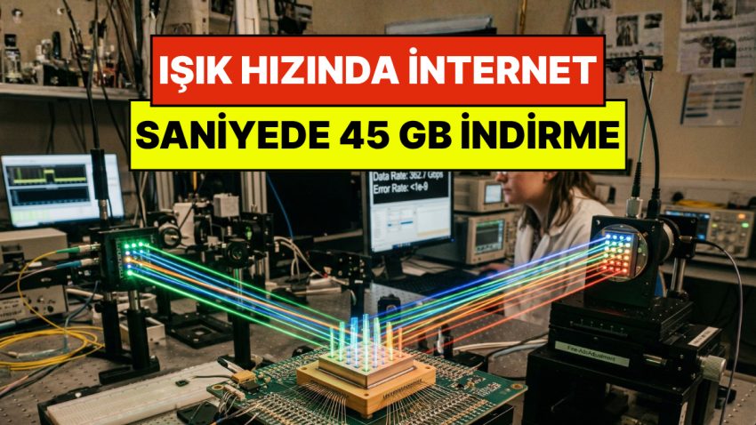 Wi-Fi Dönemi Kapanıyor: Yeni İnternet Ağı Saniyede 45 GB İndirme Suratı Sağlıyor!