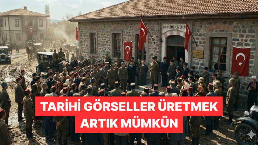 Yapay Zekaya Pozisyon ve Vakit Komutu Vererek Tarihi Görseller Oluşturmak Mümkün