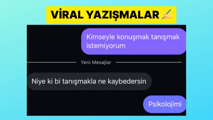Yaptıkları Komik Mesajlaşmaları Paylaşarak Bağlantıdan Azamî Randıman Alan Şahıslar