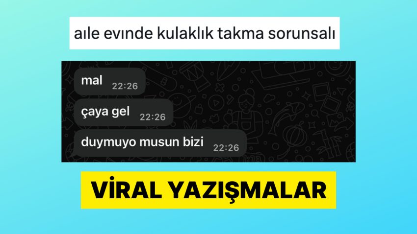 Yaptıkları Komik Mesajlaşmaları Paylaşarak İrtibattan Azamî Randıman Alan Şahıslar