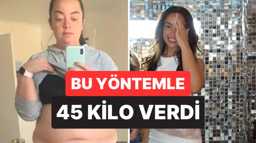 Zayıflama İlacı da Yok Spor Salonu da: Bir Bayan, 45 Kilo Verdiren 3 Gerçeği Açıkladı